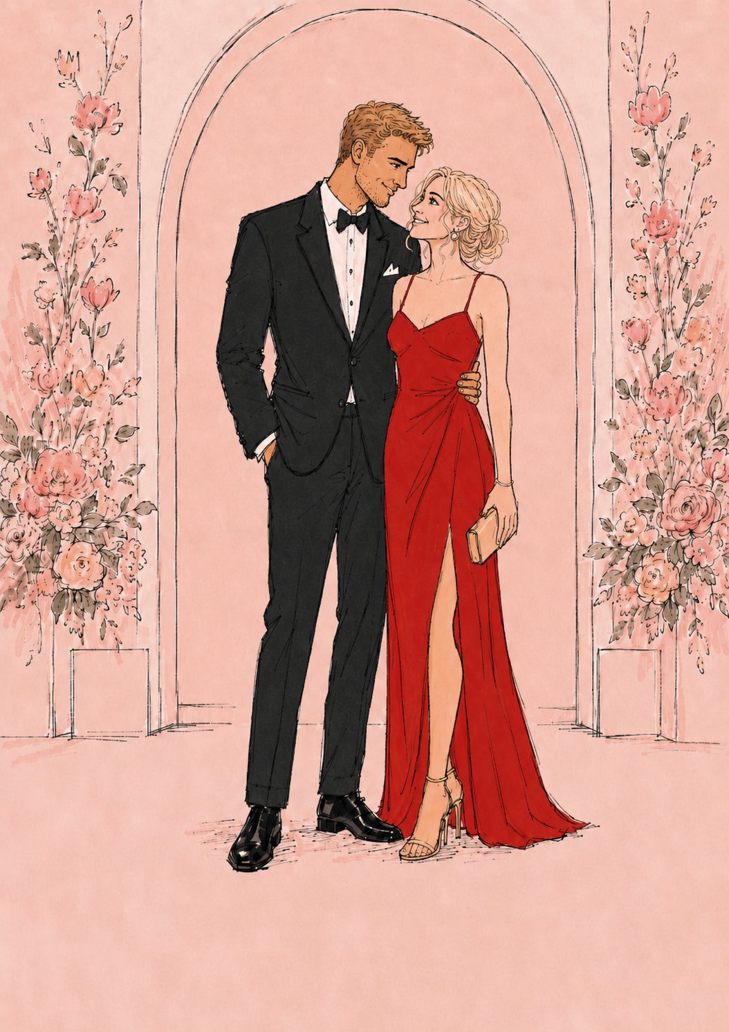 Emmy Woodhouse and Grant Knight